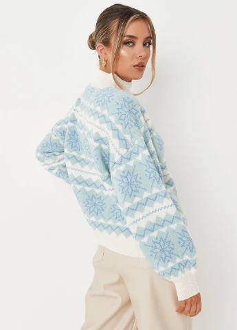 Белый демисезонный свитер Missguided