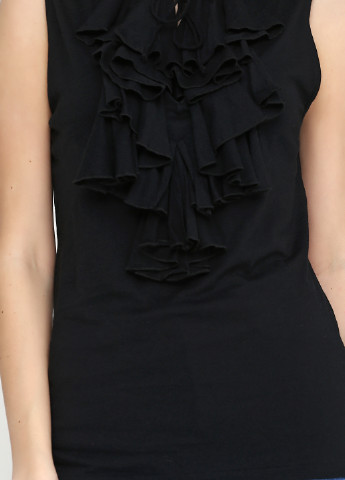 Черная летняя блуза Ralph Lauren