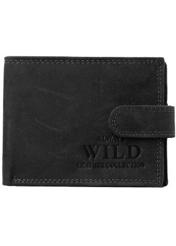 Чоловіче шкіряне портмоне 10,5х8,5х2 см Always Wild (232988892)