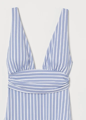 Блакитний літній купальник H&M