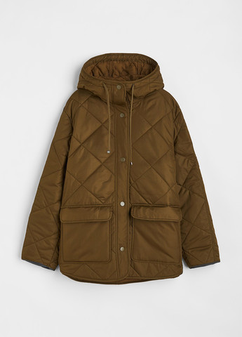 Оливкова (хакі) демісезонна куртка H&M