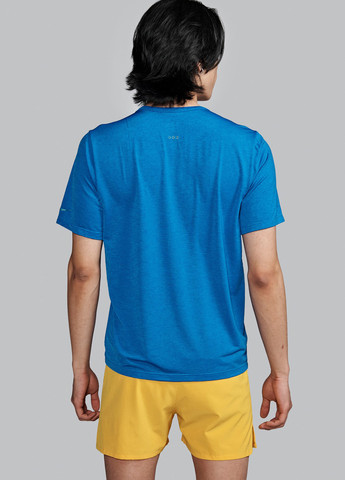 Синяя футболка Saucony STOPWATCH SHORT SLEEVE