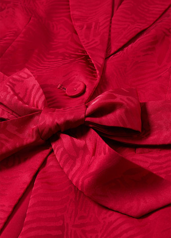 Темно-красный женский жакет C&A с абстрактным узором - демисезонный