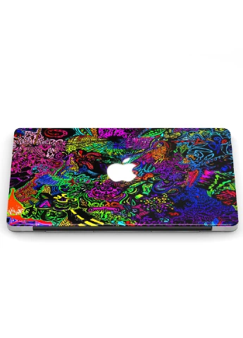 Чохол пластиковий для Apple MacBook Pro 15 A1707 / A1990 Абстракція Психоделік (Abstraction Psychedelic) (9649-2709) MobiPrint (219124012)
