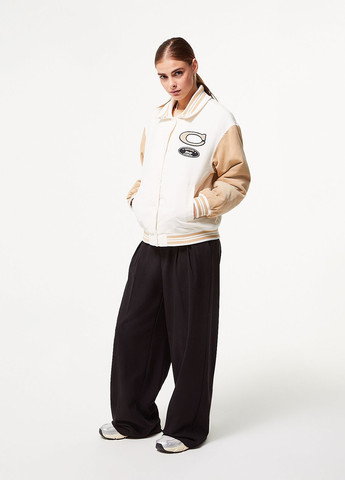 Комбинированная демисезонная куртка Jennyfer