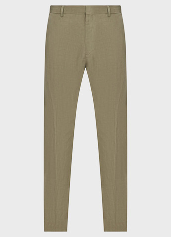 Оливковые кэжуал, классические демисезонные классические брюки Calvin Klein