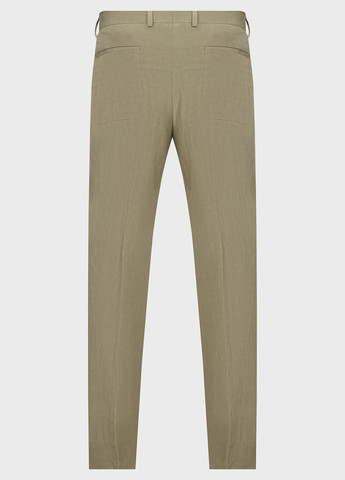 Оливковые кэжуал, классические демисезонные классические брюки Calvin Klein