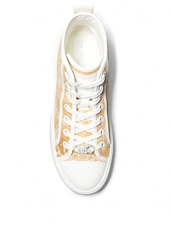 Бежевые кеды Michael Kors