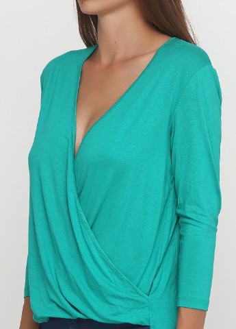 Зелена демісезонна блуза Signature