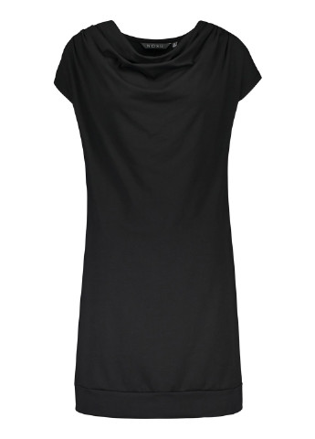 Черное кэжуал платье футляр NOSH однотонное