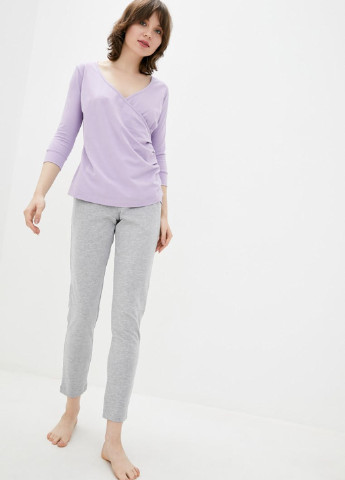 Комбинированная всесезон пижама (лонгслив, брюки) лонгслив + брюки Promin