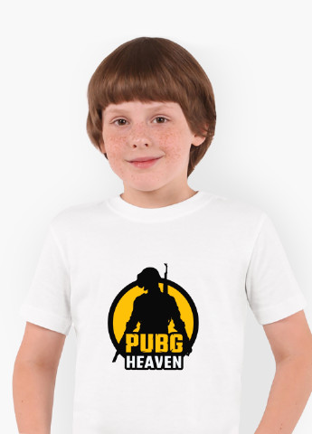Белая демисезонная футболка детская пубг (pubg) белый (9224-1185) 164 см MobiPrint