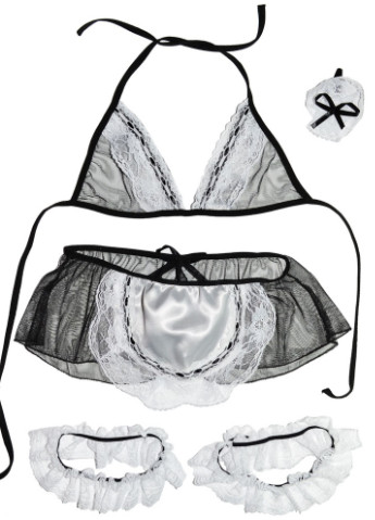 Сексуальный соблазнительный эротический игровой костюм Горничная – эротическое белье Langsha (256249448)