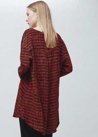 Коричневое кэжуал платье Mango