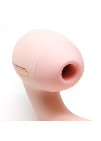 Вакуумний вібратор Tina Mini Light Pink, вагінально-кліторальний KisToy (254152079)