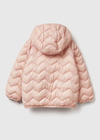 Светло-розовая демисезонная куртка United Colors of Benetton