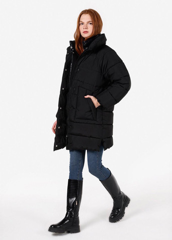 Чорна зимня куртка куртка-пальто Colin's