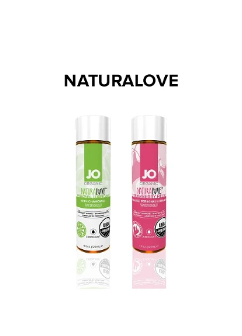 Смазка на водной основе NATURALOVE - ORGANIC (120 мл) с экстрактом листьев агавы и ромашки System JO (254583498)