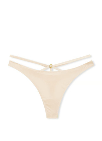 Бежевый демисезонный комплект (бюстгальтер, трусики) Victoria's Secret