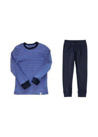 Темно-синяя всесезон пижама (лонгслив, брюки) лонгслив + брюки ArDoMi