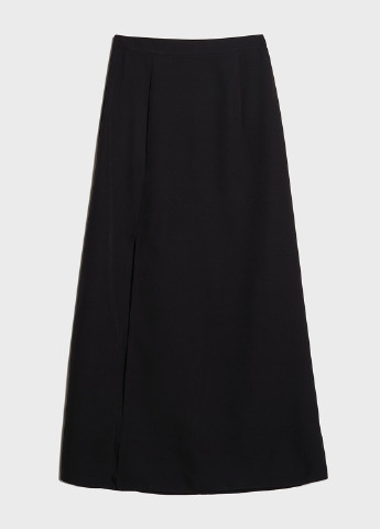 Черная кэжуал однотонная юбка KASTA design а-силуэта (трапеция)