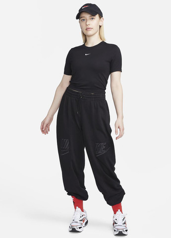 Топ FB2873-010 Nike Sportswear Essential Slim-Fit Crop T-Shirt (321302708)