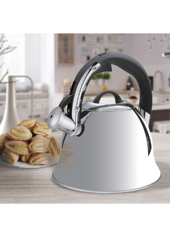 Чайник со свистком MR-1320 3 л черный Maestro (253542557)