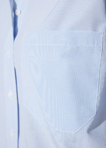 Светло-розовая кэжуал рубашка однотонная Trendyol