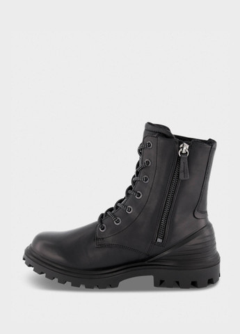 Черные кэжуал зимние ботинки Ecco