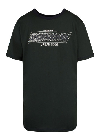 Темно-зелена футболка Jack & Jones
