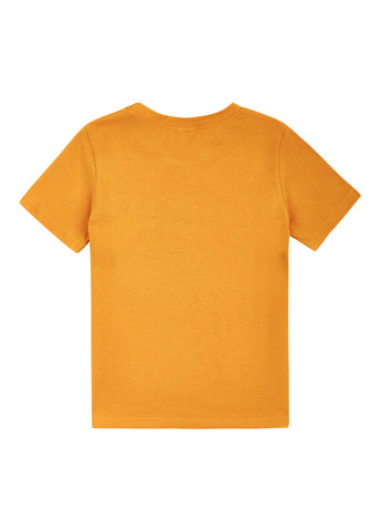 Оранжевая летняя футболка Garnamama