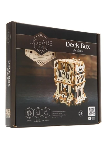Конструктор механічний грудня Бокс (70071) UGEARS механический Дек Бокс (198484144)