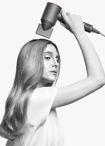 Фен Supersonic HD08 White-Silver Dyson (317434201)
