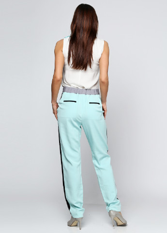 Мятные кэжуал демисезонные зауженные брюки DKNY