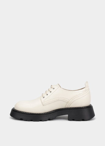 Braska Туфли дерби молочный з натуральная кожа, — демисезон (327373473)