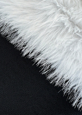 Чорно-білий вечірня сукня з відкритою спиною, бандо SHEIN однотонна