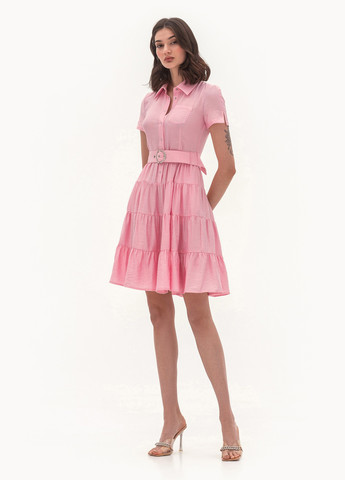 Рожева кежуал сукня BGL однотонна