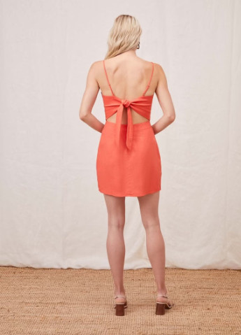Оранжевое платье LeGer
