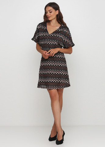 Женское демисезонное Платье на подкладе No Brand с геометрическим узором