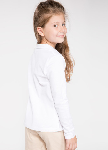 Белая детская футболка-футболка для девочки DeFacto