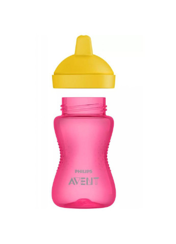 Поильник-непроливайка з твердим носиком Рожева 300 мл Philips Avent (252248437)