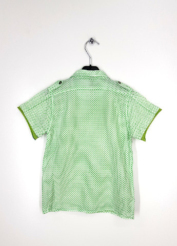 Зеленая кэжуал рубашка Puledro