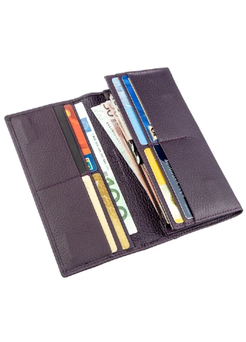 Женский кожаный кошелек 18,5х9 см st leather (252132416)