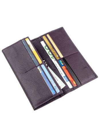 Женский кожаный кошелек 18,5х9 см st leather (252132416)