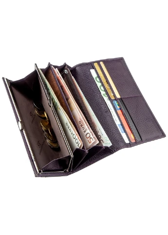 Женский кожаный кошелек 18,5х9 см st leather (252132416)