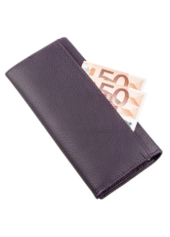 Женский кожаный кошелек 18,5х9 см st leather (252132416)