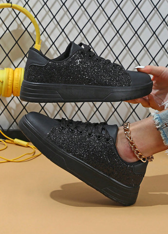 Кросівки SHEIN чорні демісезони (340109183)