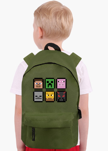 Детский рюкзак Майнкрафт (Minecraft) (9263-1173) MobiPrint (217075275)