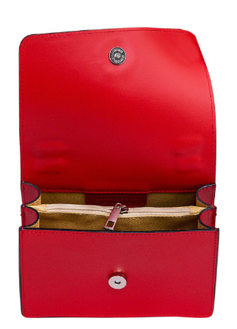 Красная кожаная сумка-тоут Conte Frostini (254368071)
