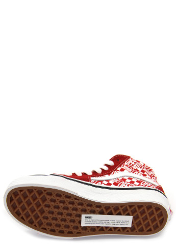 Червоні кеди для дівчаток Vans